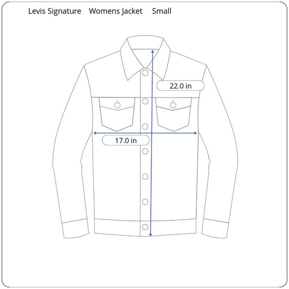 Levi's Women's Denim Trucker Jacket Button Down Size SMALL - Picture 2 of 9